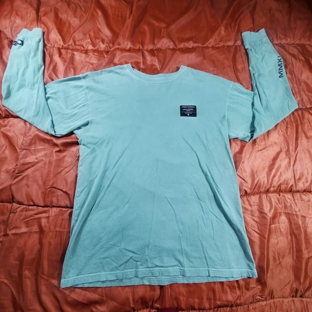 Kingz MMXI Long Sleeve T-Shirt Green Premium Wear Made in USA Size‎ Medium BJJ - Picture 2 of 15
